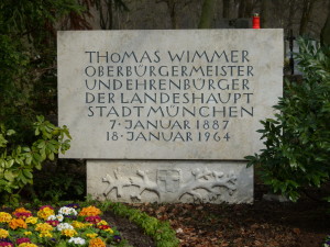 Grab Th. Wimmer Ostfriedhof